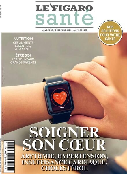 Le Figaro Sante – Novembre 2024 – Janvier 2025 Cover