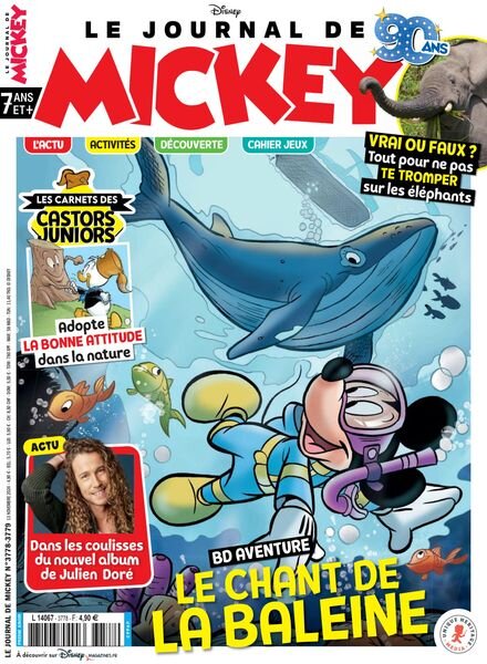 Le Journal de Mickey – 13 Novembre 2024 Cover