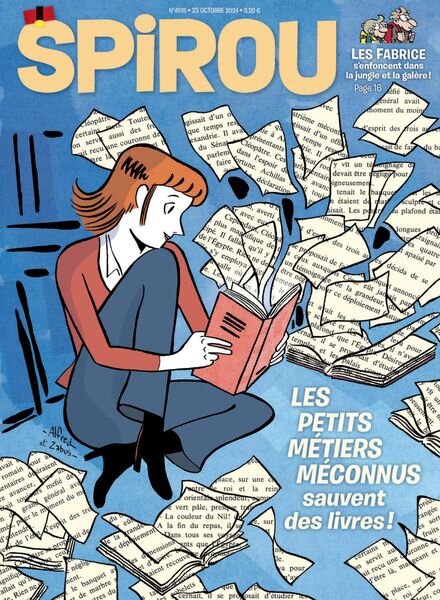 Le Journal de Spirou – 23 Octobre 2024 Cover