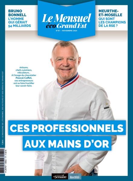 Le Mensuel Grand Est – Novembre 2024 Cover
