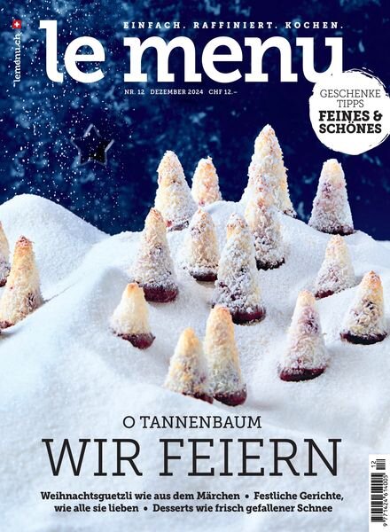 le menu – Dezember 2024 Cover