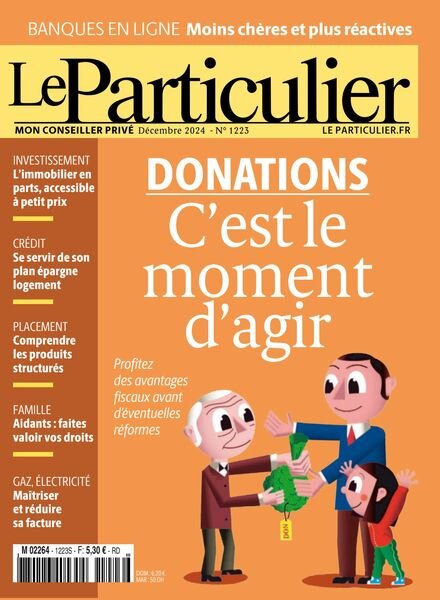Le Particulier – Decembre 2024 Cover