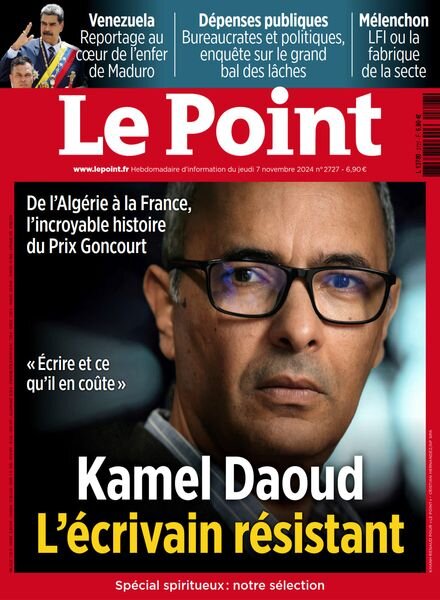 Le Point – 7 Novembre 2024 Cover