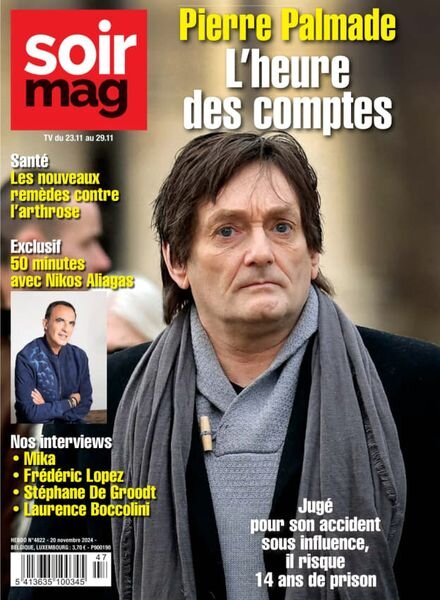 Le Soir Magazine – 20 Novembre 2024 Cover