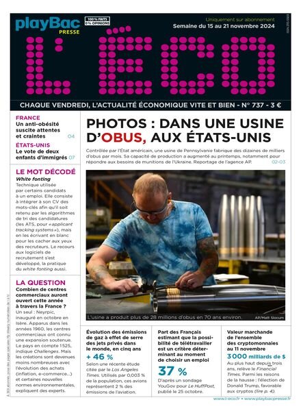 L’eCO – 15 Novembre 2024 Cover