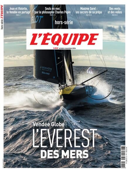L’Equipe – Hors-Serie N 74 – Octobre-Novembre 2024 Cover