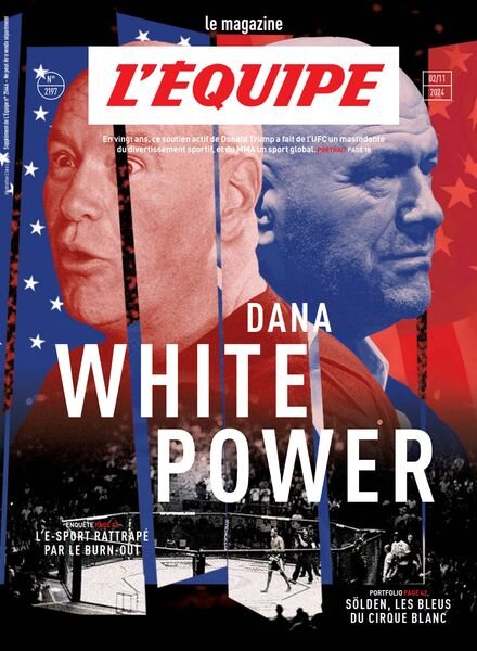 L’Equipe Magazine – 2 Novembre 2024 Cover