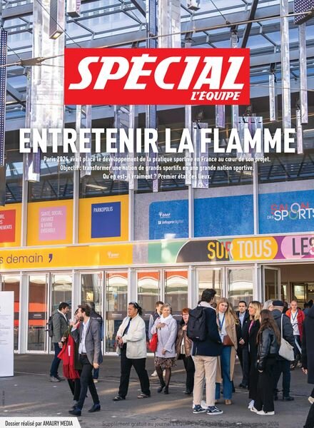 L’Equipe Magazine Special – 21 Novembre 2024 Cover