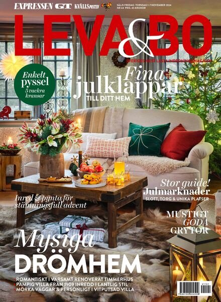 Leva & Bo – 1 November 2024 Cover