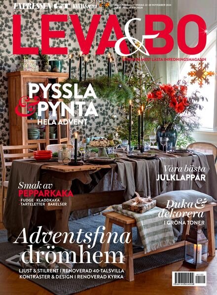Leva & Bo – 22 November 2024 Cover