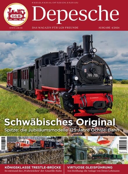 LGB Depesche – November 2024 Cover