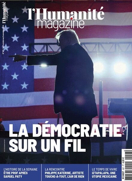L’Humanite Magazine – 31 Octobre 2024 Cover