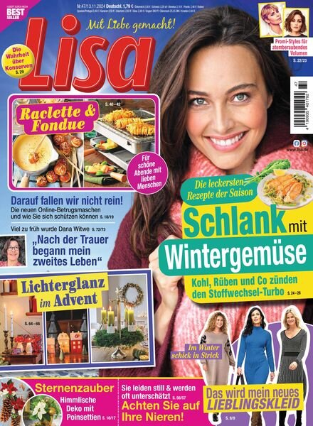 Lisa – 12 November 2024 Cover