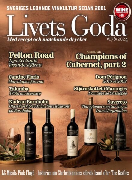Livets Goda Wine Magazine – 25 Oktober 2024 Cover