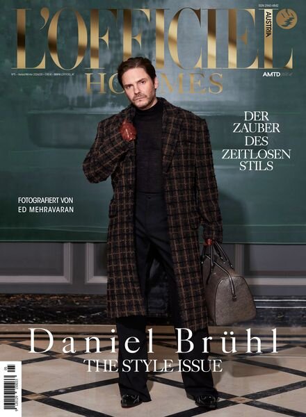 L’Officiel Austria Hommes Deutsche Ausgabe – Herbst-Winter 2024 Cover
