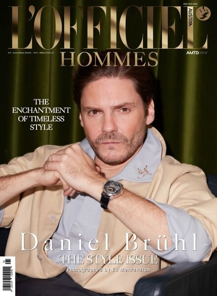 L’Officiel Austria Hommes English Edition – Autumn-Winter 2024 Cover