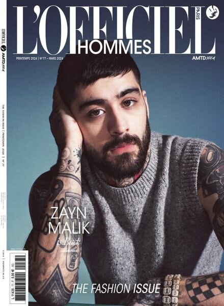 L’Officiel Hommes Paris – Mars 2024 Cover