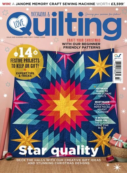 Love Patchwork & Quilting – Issue 143 2024 Cover
