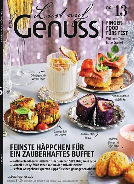 Lust auf Genuss – Nr 13 2024 Cover