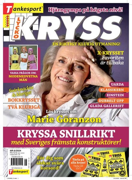 Lyckokryss – November 2024 Cover