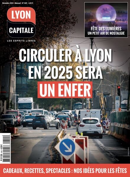 Lyon Capitale – Decembre 2024 Cover