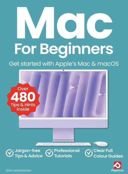 Mac for Beginners – Fall 2024 Cover