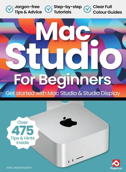 Mac Studio For Beginners – Fall 2024 Cover
