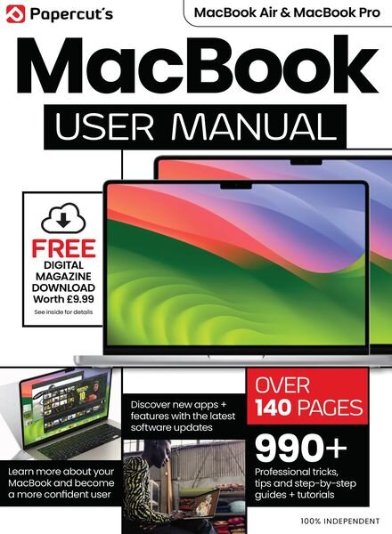 MacBook User Manual – Fall 2024 Cover