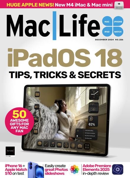 MacLife UK – December 2024 Cover