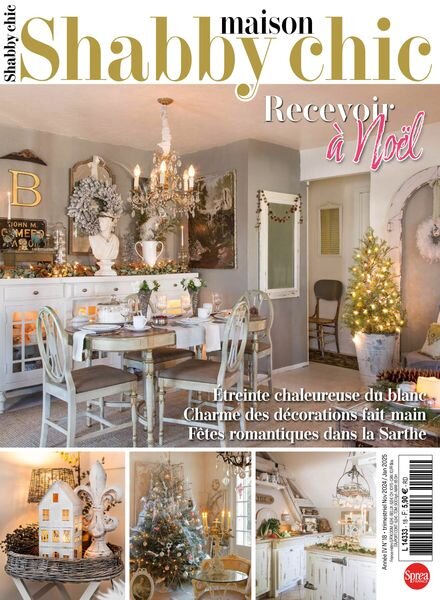 Maison Shabby Chic – Novembre-Decembre 2024 – Janvier 2025 Cover