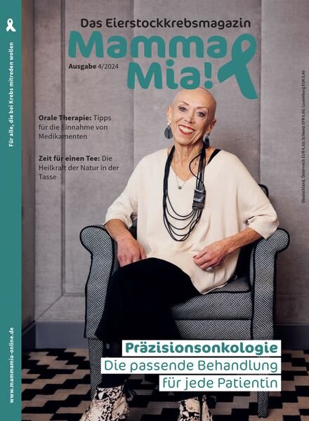 Mamma Mia! Eierstockkrebsmagazin – Nr 4 2024 Cover