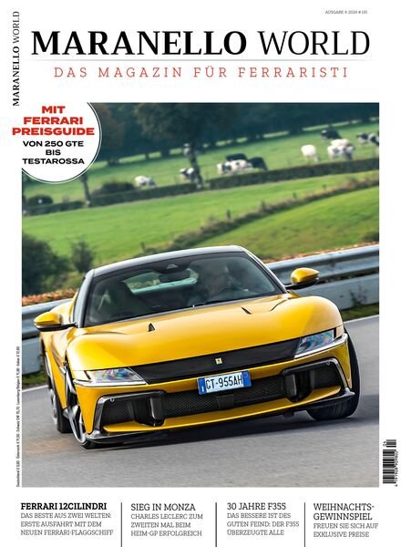 Maranello World – November 2024 Cover