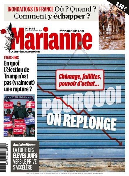 Marianne – 14 Novembre 2024 Cover