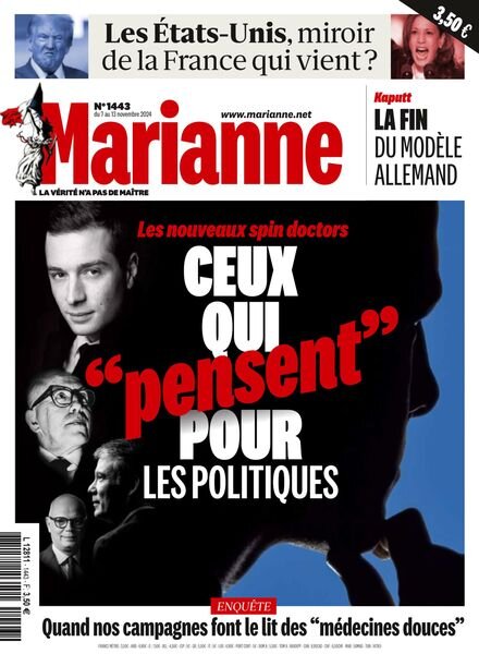 Marianne – 7 Novembre 2024 Cover