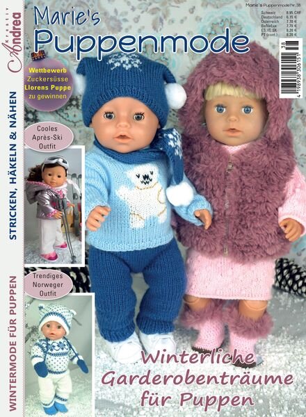 Marie’s Puppenmode – November 2024 Cover