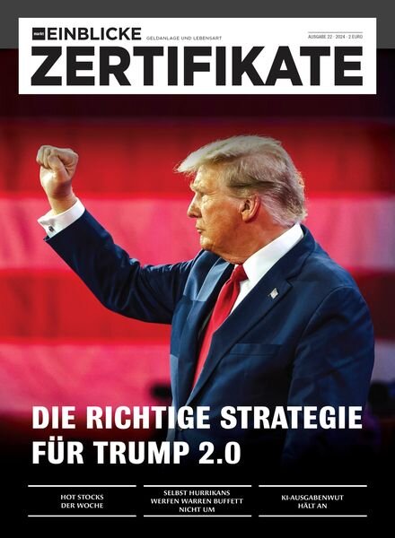 marktEINBLICKE Zertifikate – 13 November 2024 Cover