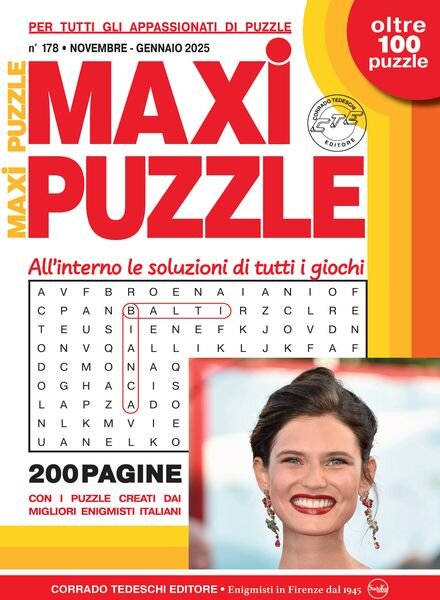 Maxi Puzzle – Novembre-Dicembre 2024 – Gennaio 2025 Cover