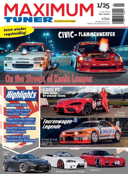 Maximum Tuner – November-Dezember 2024 – Januar 2025 Cover