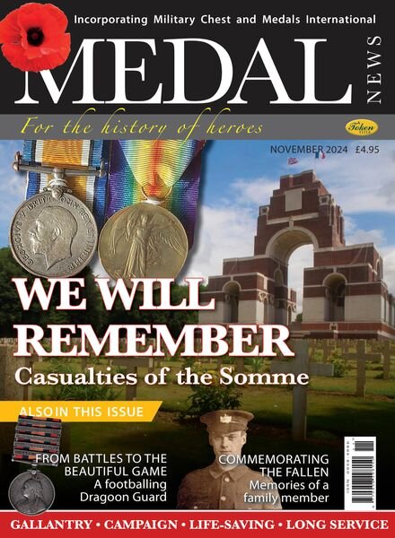 Medal News – November 2024 Cover