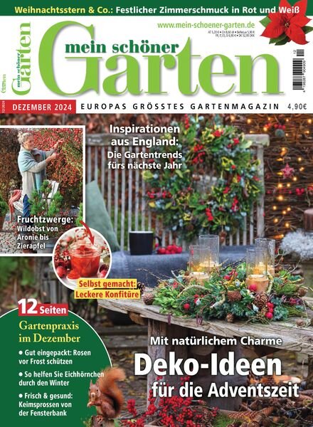 Mein schoner Garten – Dezember 2024 Cover