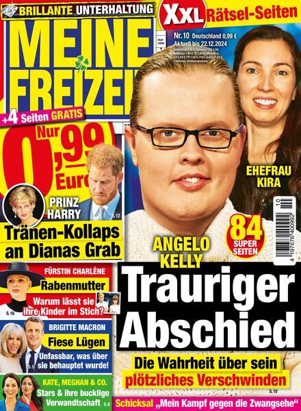 Meine Freizeit – 19 November 2024 Cover