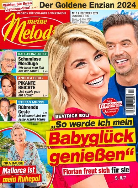 Meine Melodie – Dezember 2024 Cover