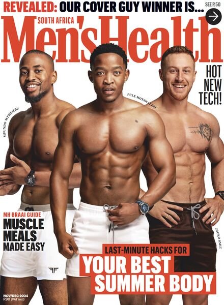 Men’s Health South Africa – November-December 2024 Cover
