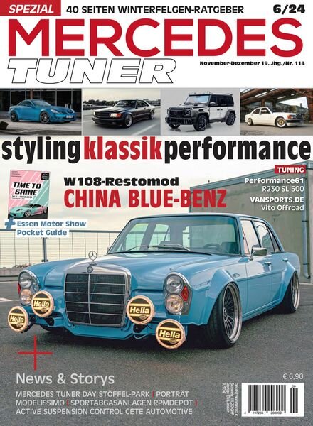 Mercedes Tuner – November-Dezember 2024 Cover