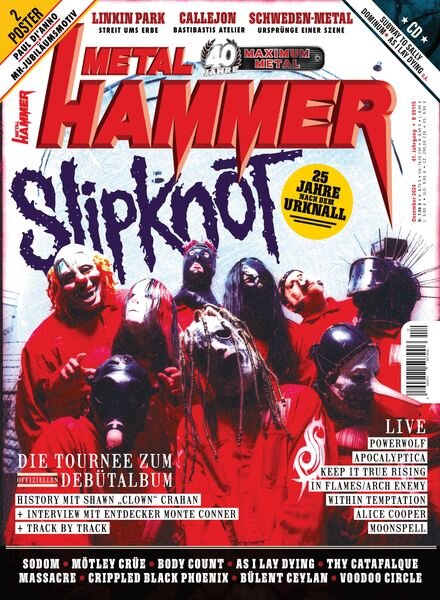 Metal Hammer Germany – Dezember 2024 Cover