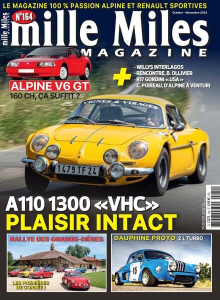 Mille Miles – Octobre-Novembre 2024 Cover