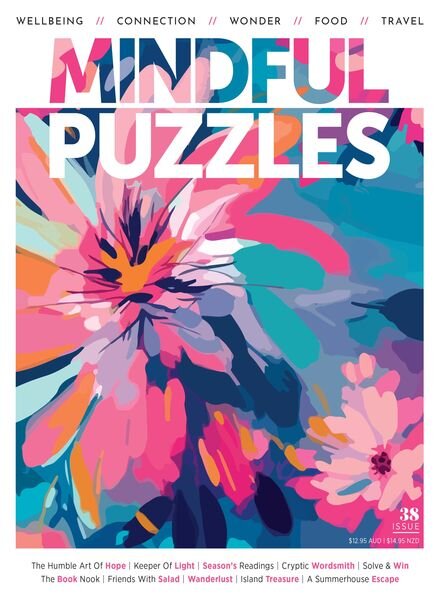 Mindful Puzzles – Issue 38 2024 Cover