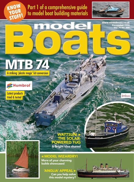 Model Boats – December 2024 Cover