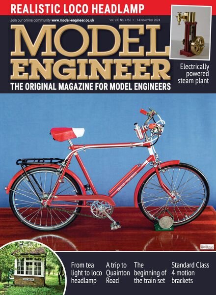 Model Engineer – 1 November 2024 Cover