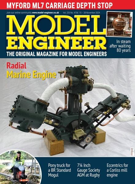 Model Engineer – 15 November 2024 Cover